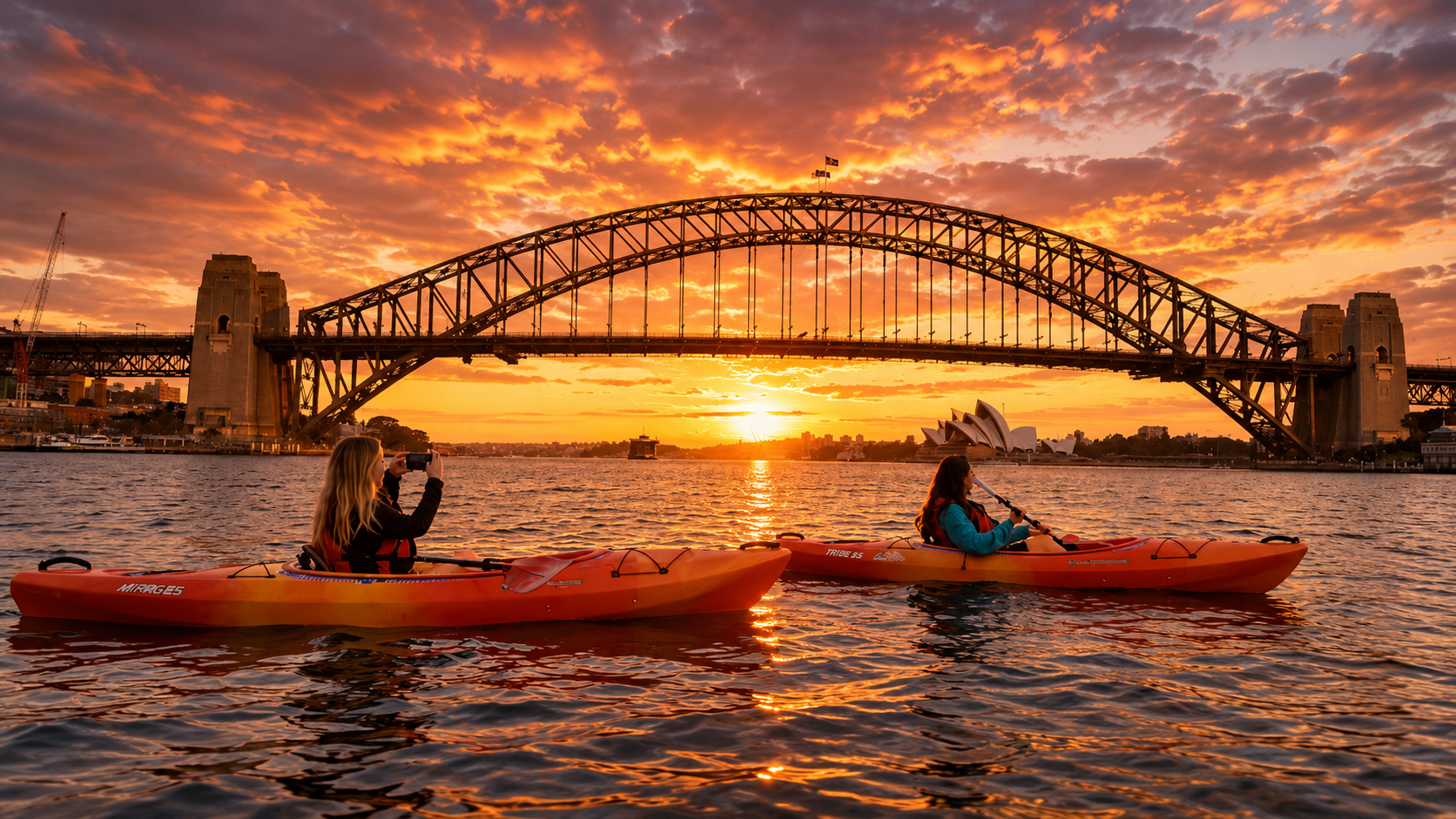 Sunset Kayak Experience on Sydney Harbour for 2