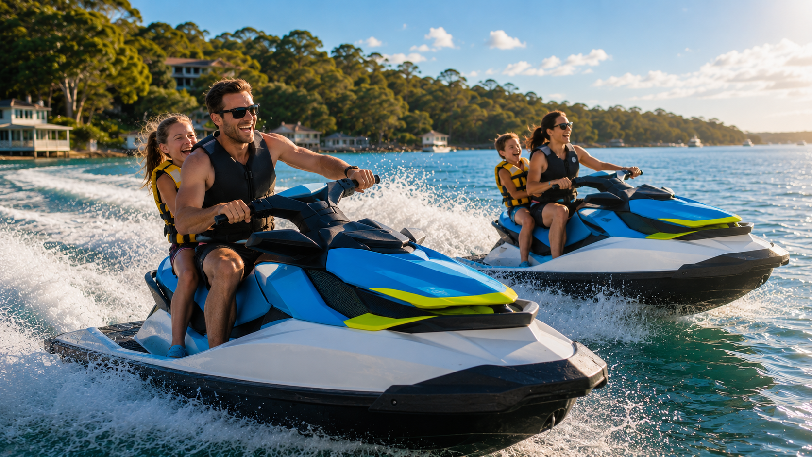 Family Jet Ski Adventure for 4