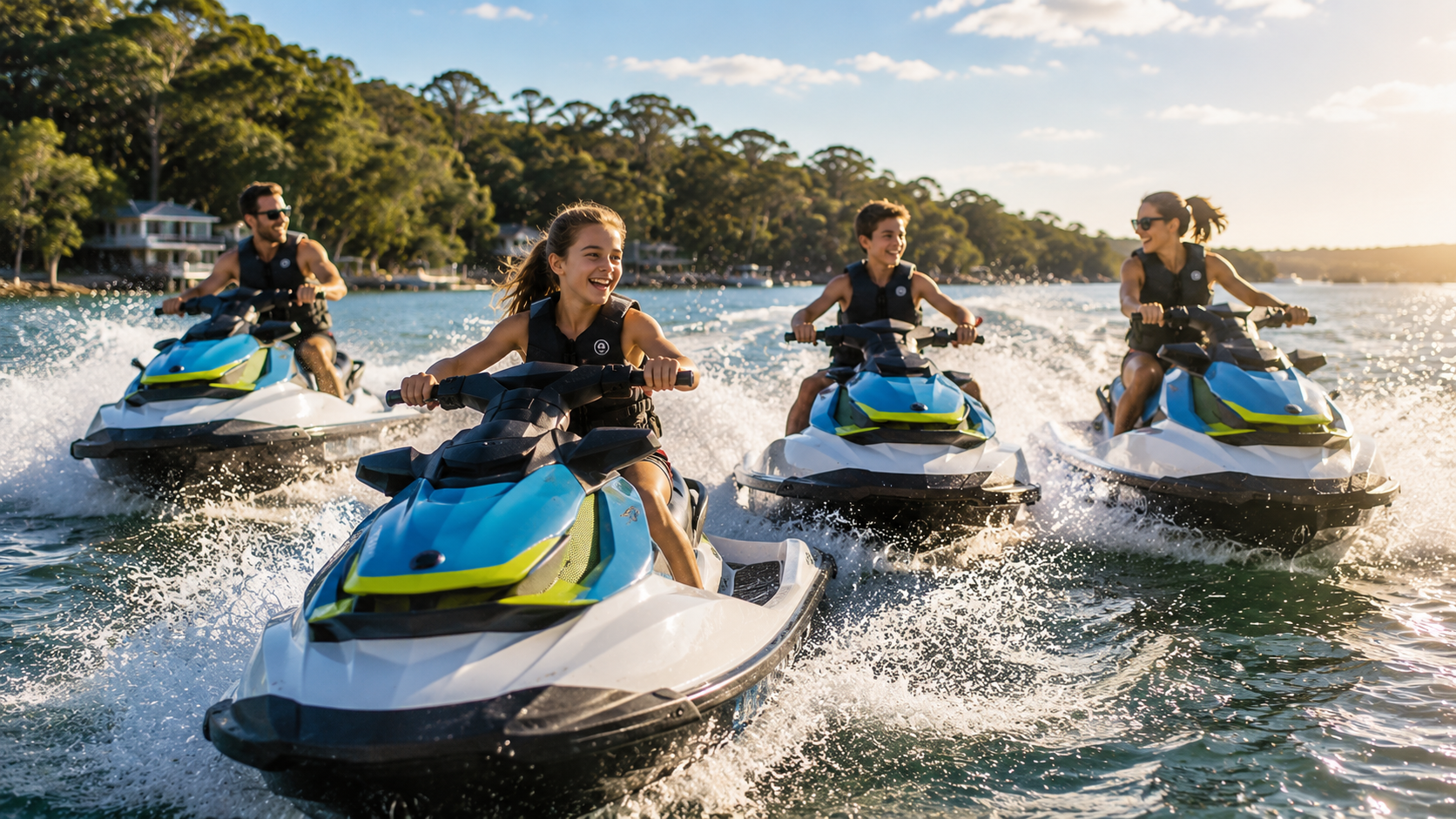 Family Jet Ski Adventure for 4