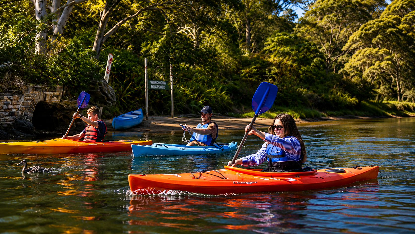 Riverside Paddle & Lunch for 2