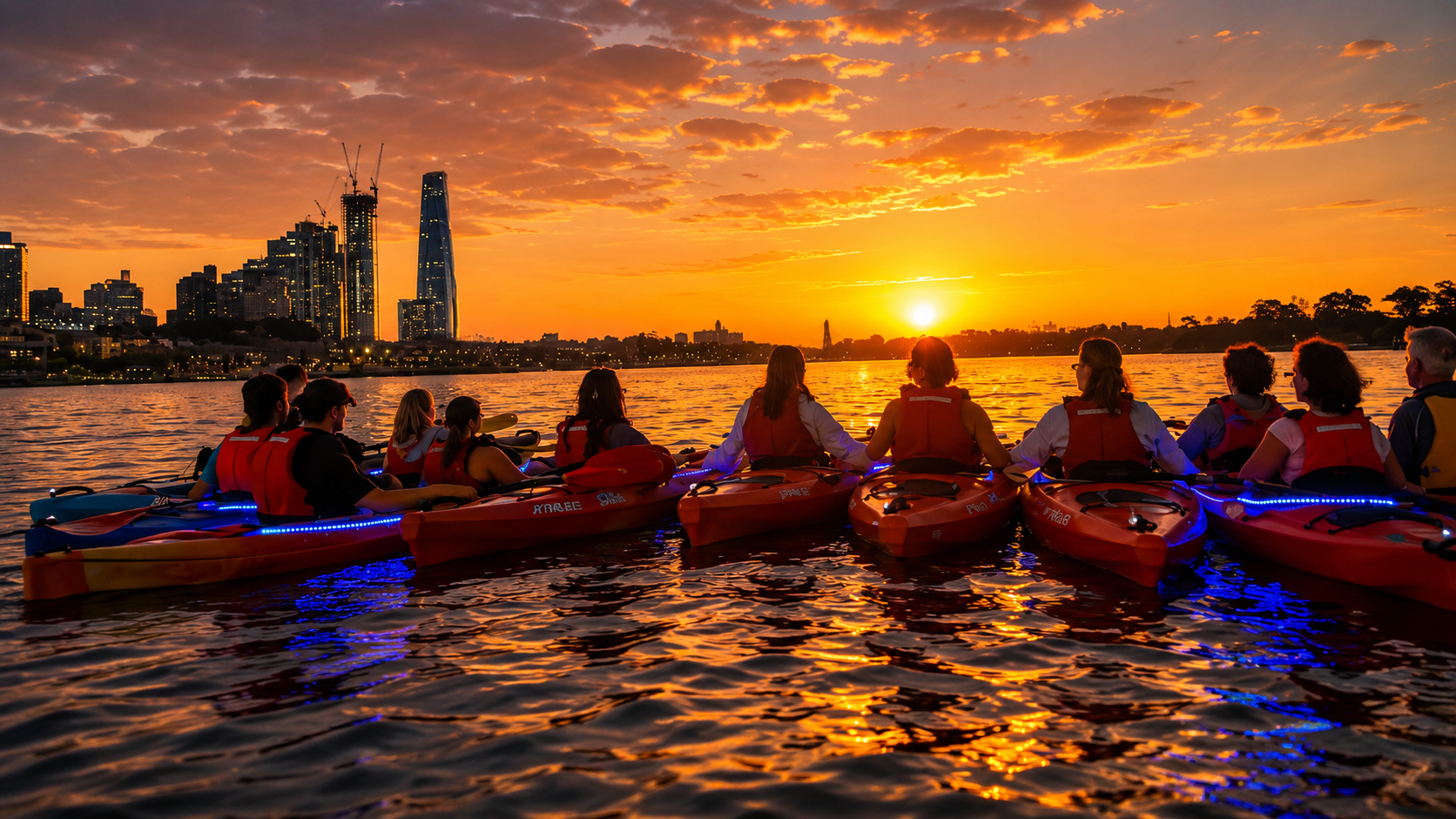 Sunset Kayak Experience on Sydney Harbour for 2