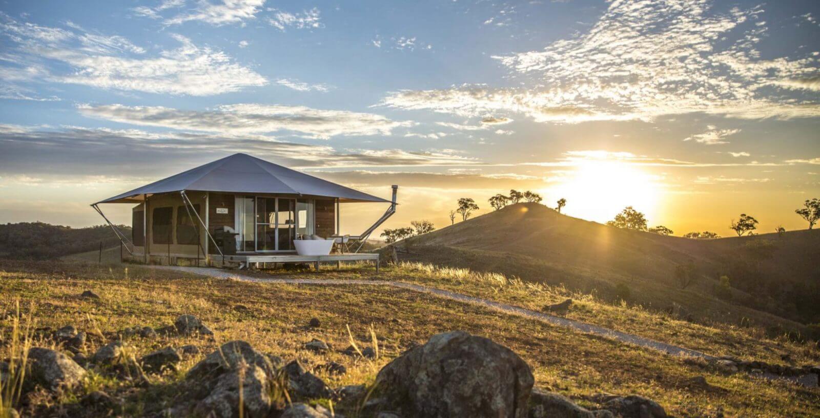 Luxury Mudgee Glamping & Dining Escape for 2